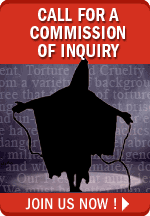 Sign the Commission of Inquiry statement