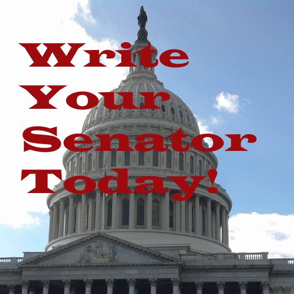 Write Your Senator Today